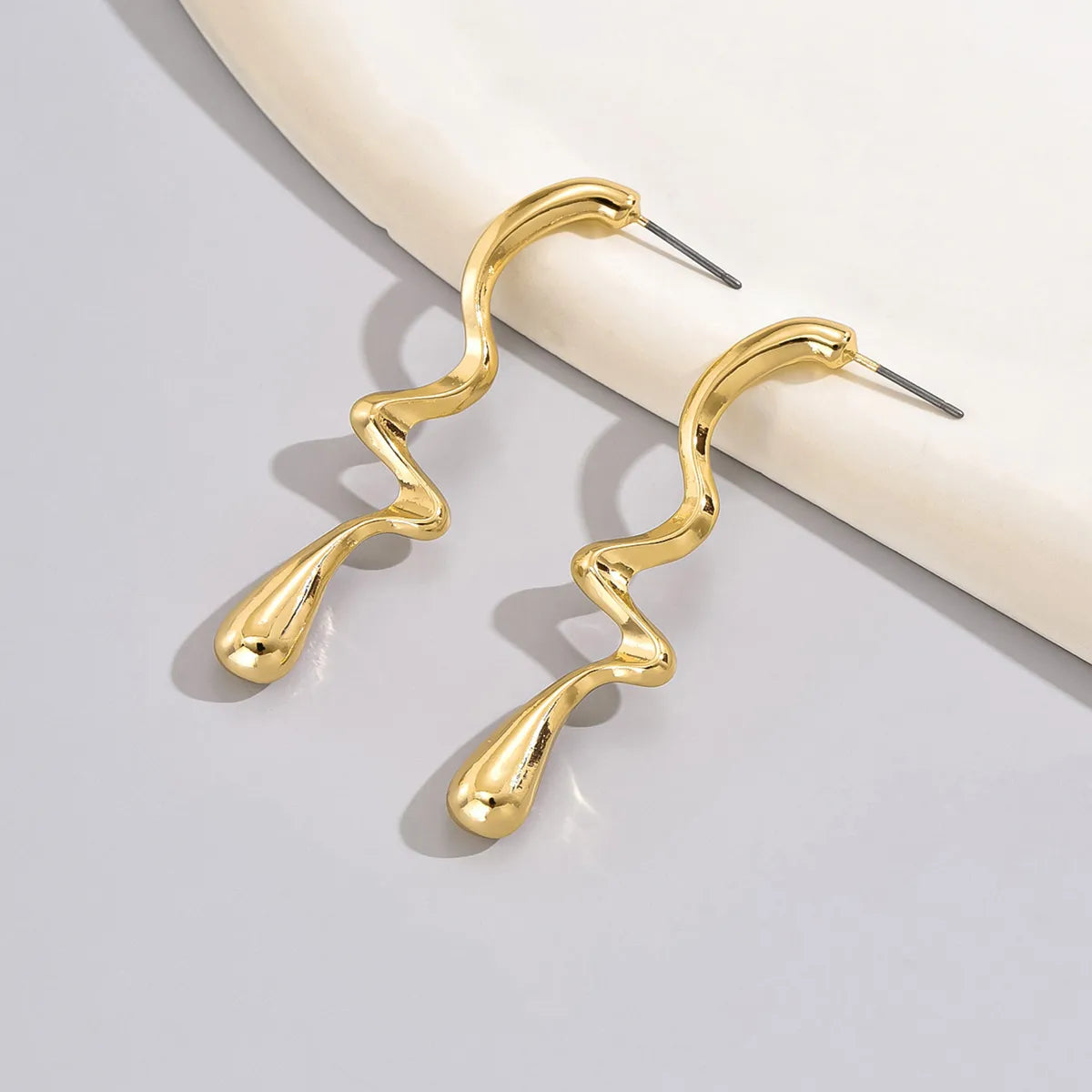 Arielle Water Drop Pearl Flower Earrings