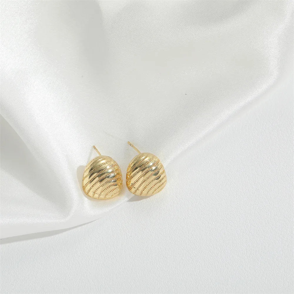 Rosa Vintage Gold Earrings