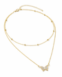 Aveline Butterfly Pendant Necklace