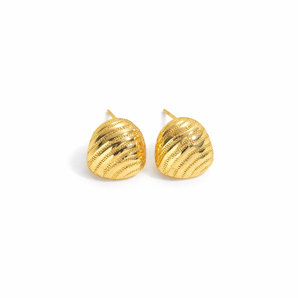 Rosa Vintage Gold Earrings