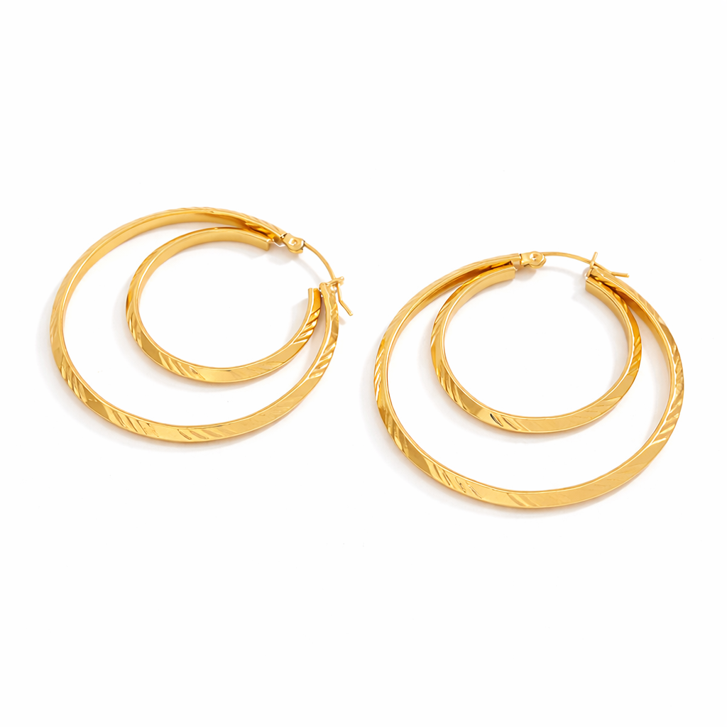 Linea Minimal Geometry Earrings