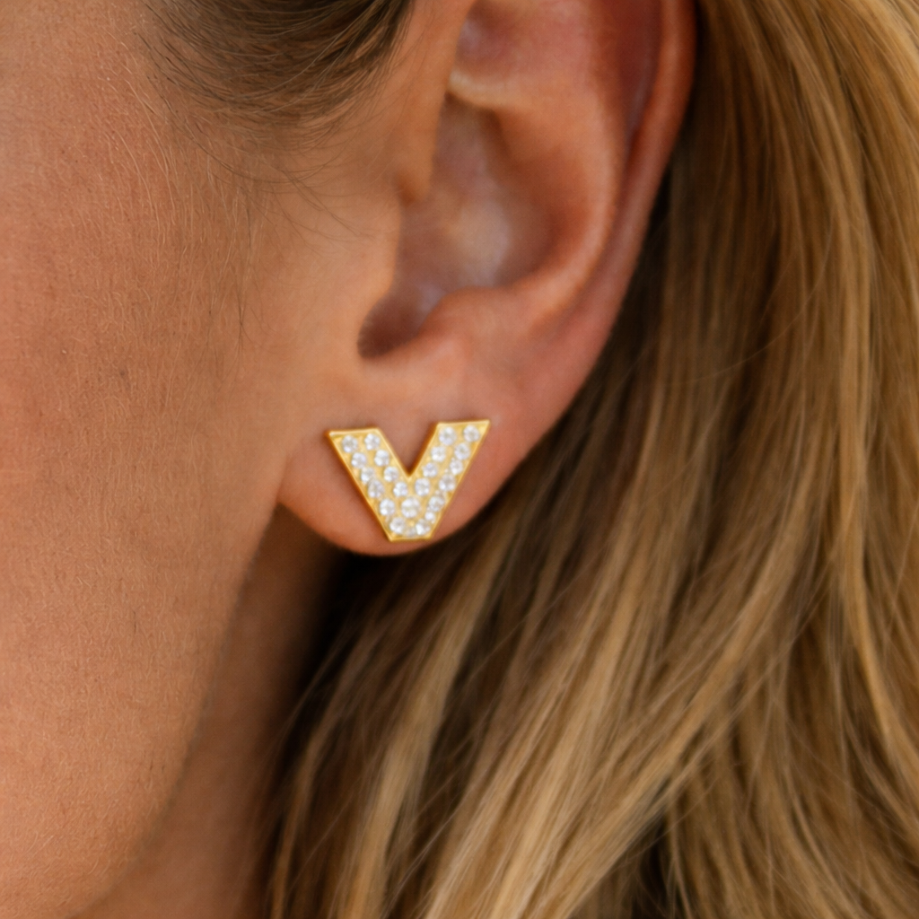 Vera V-Shape Zircon Jewelry Set