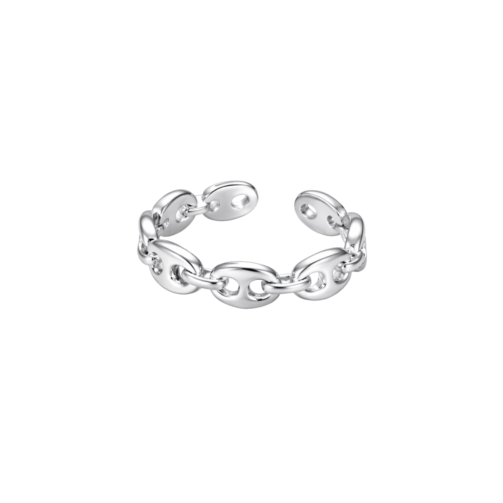 Noor Sterling Silver Open Ring