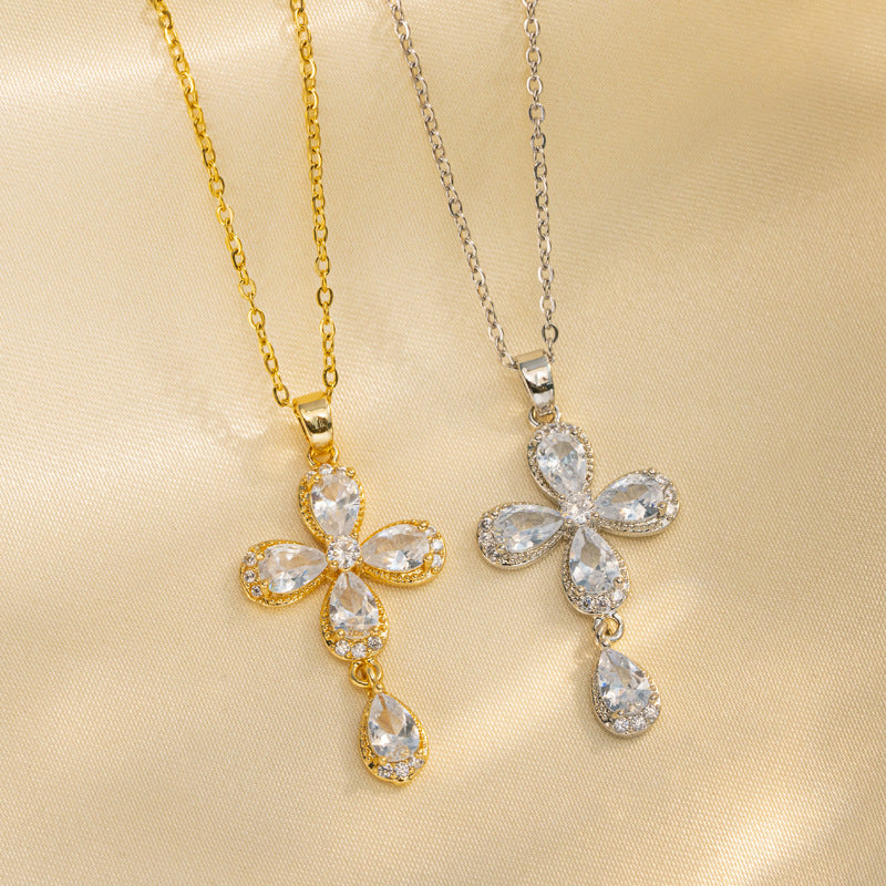 Tetra Axis Geometric Necklace