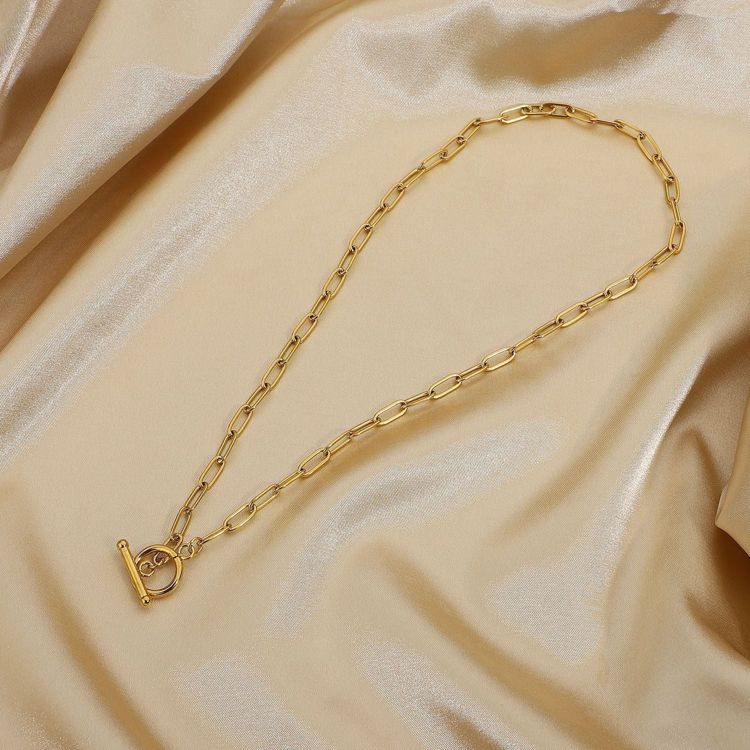 Aveline Gold Chain Necklace