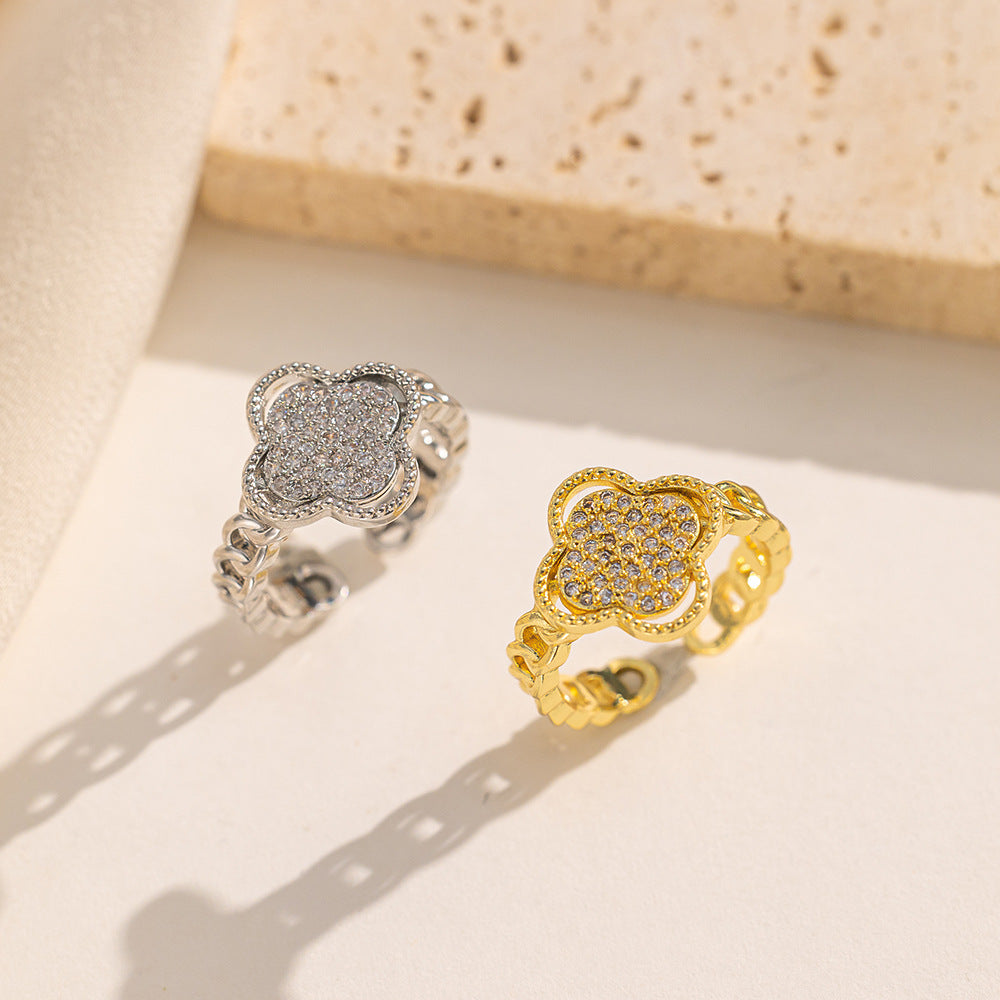 Auron Halo Geometry Ring