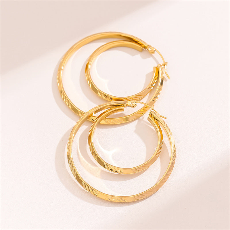 Linea Minimal Geometry Earrings