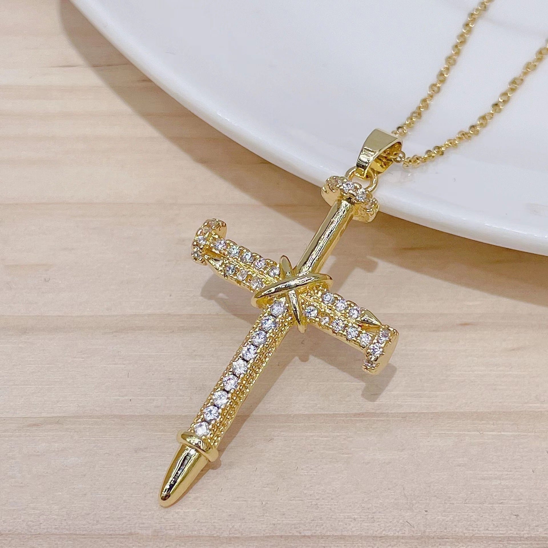 Crux Signature Cross Necklace