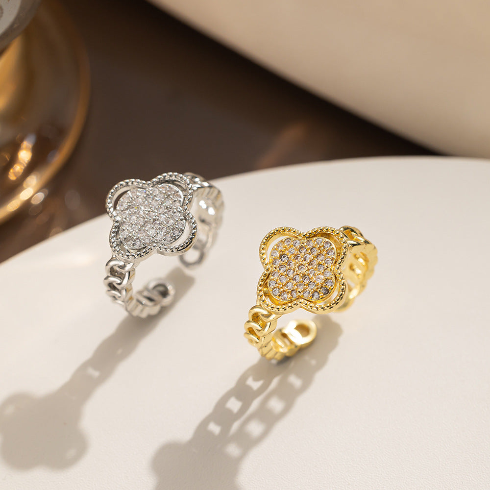 Auron Halo Geometry Ring