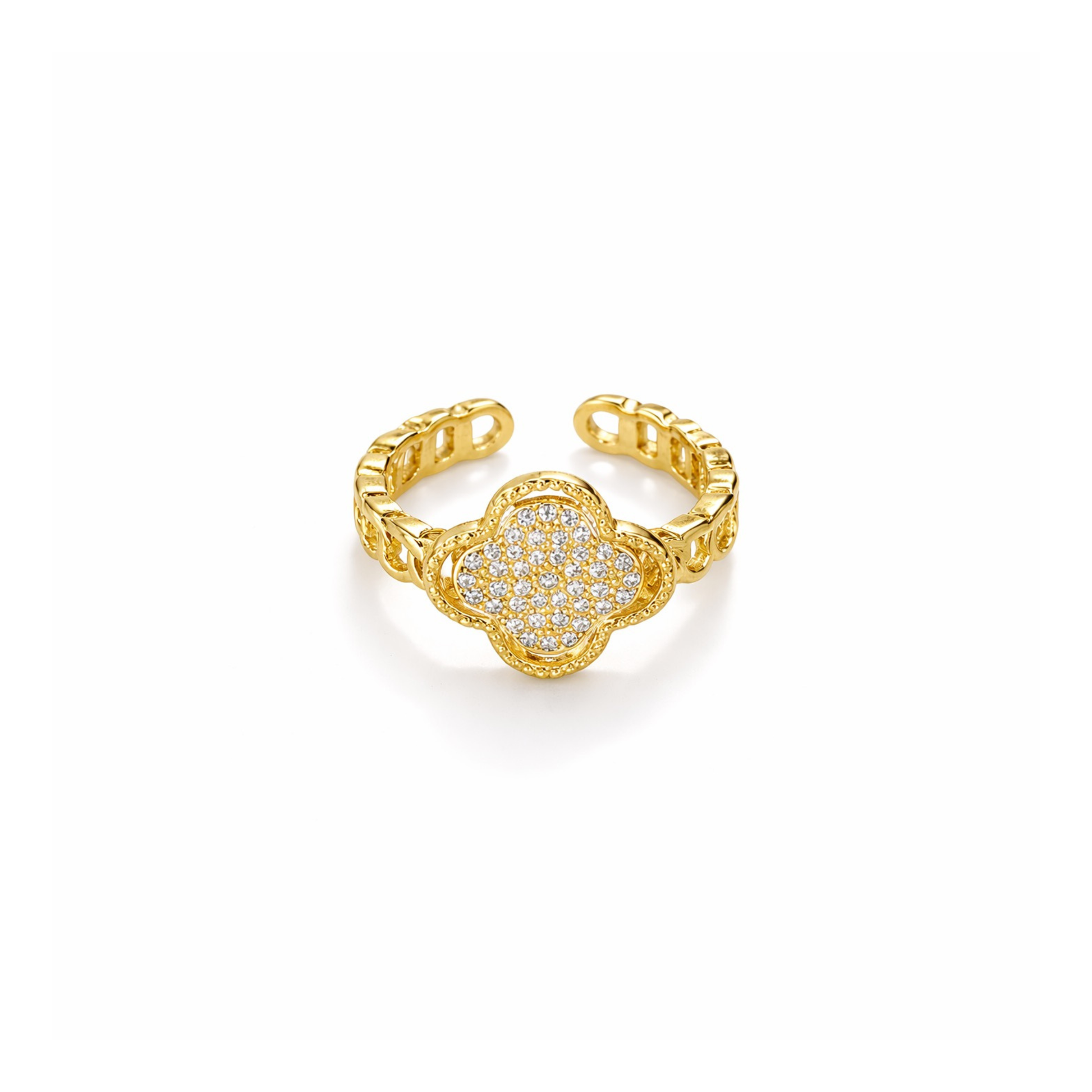 Auron Halo Geometry Ring