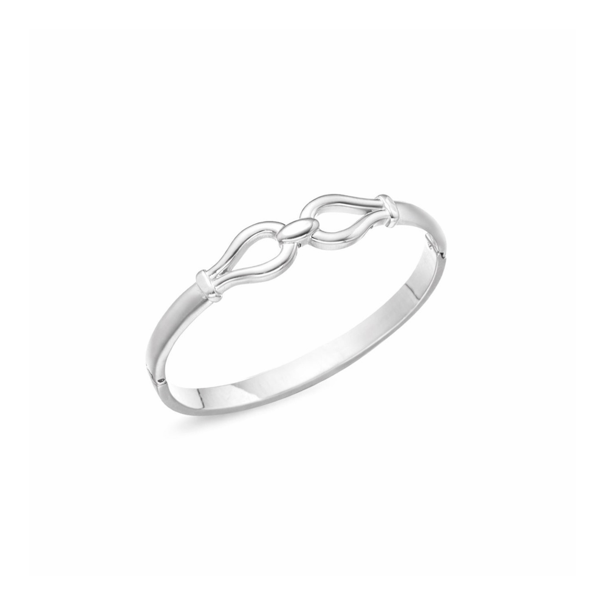 Elara Ellipse Gold Bangle