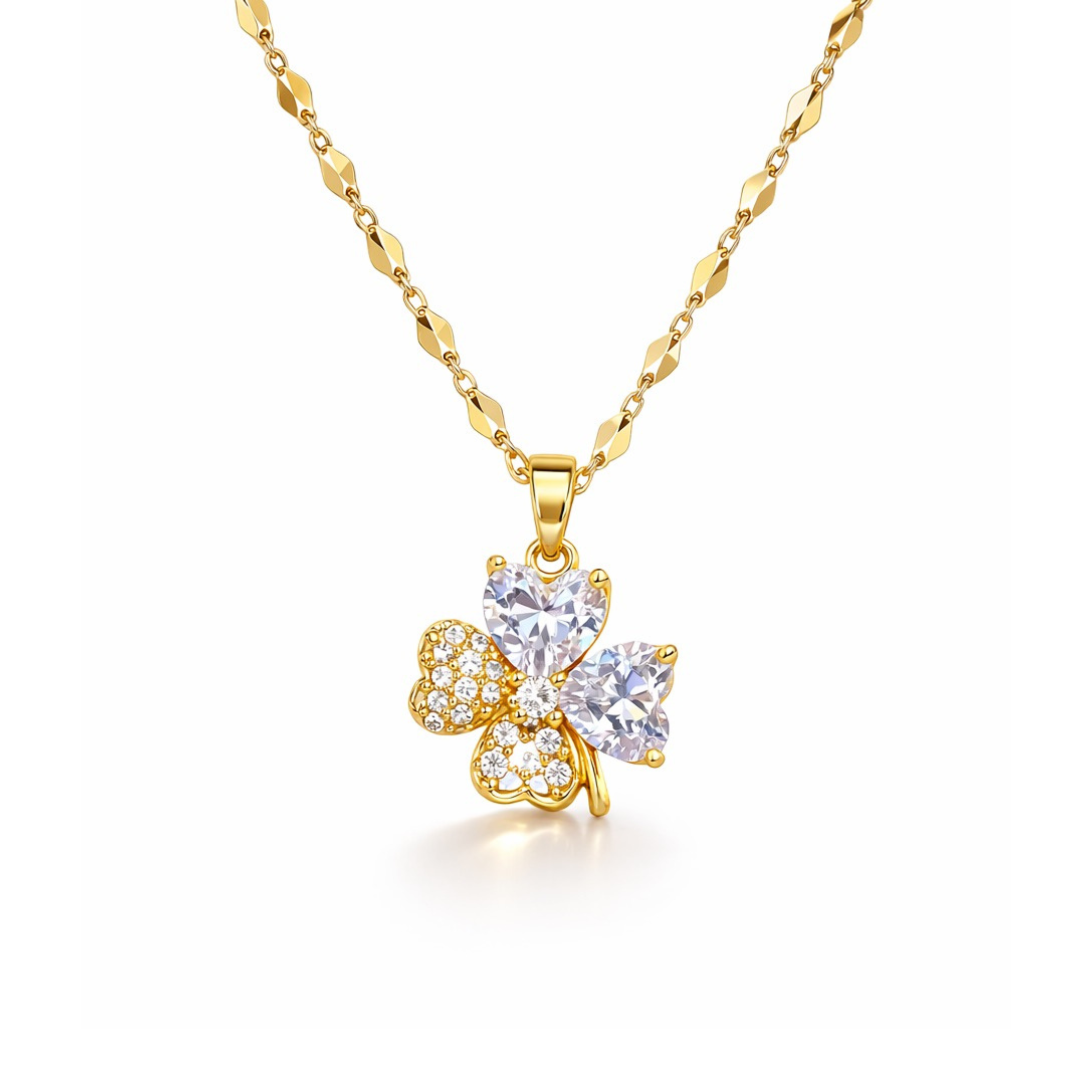 Elowen Four-Leaf Clover Jewelry Set