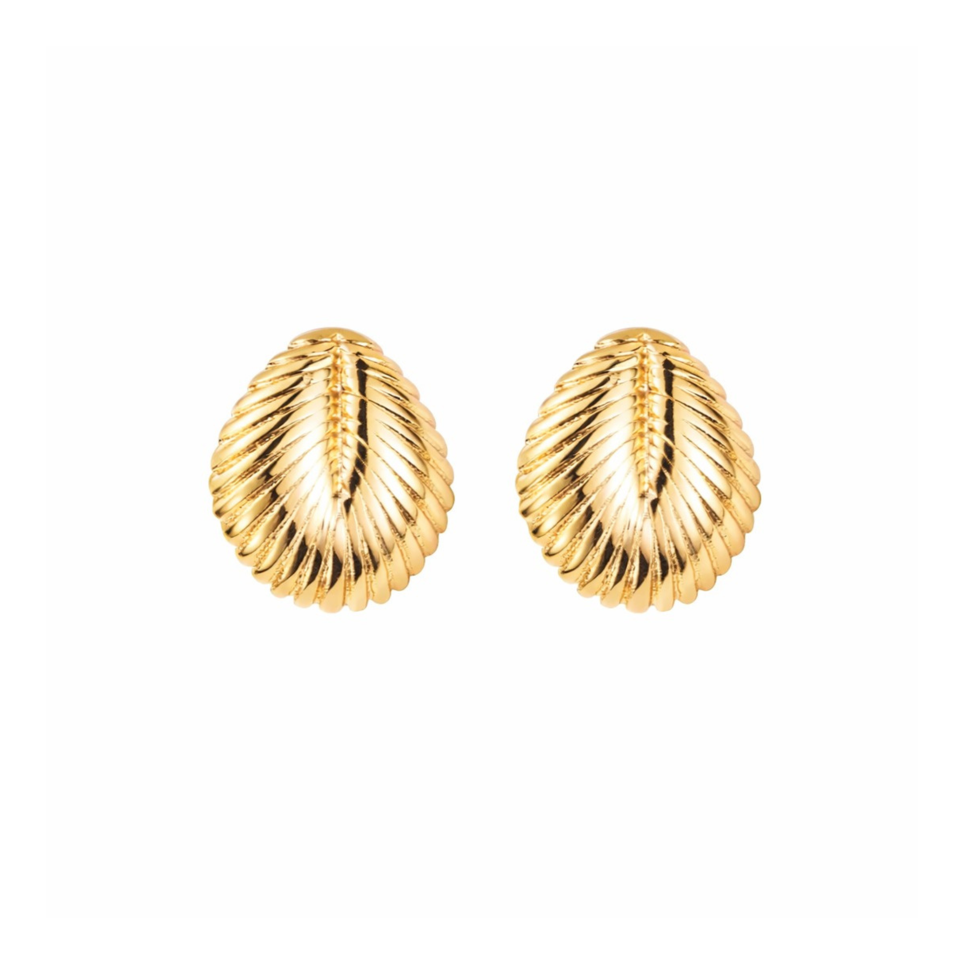 Coral Starfish Stud Earrings