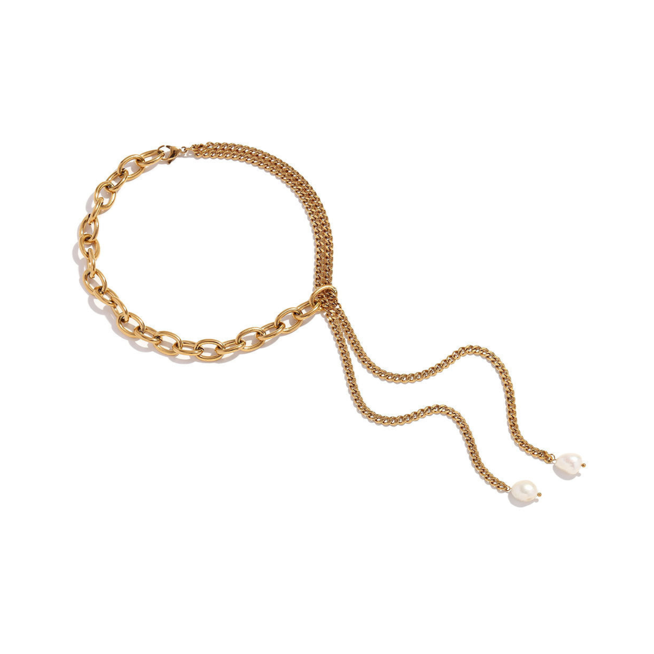 Orion Halo Gold Necklace