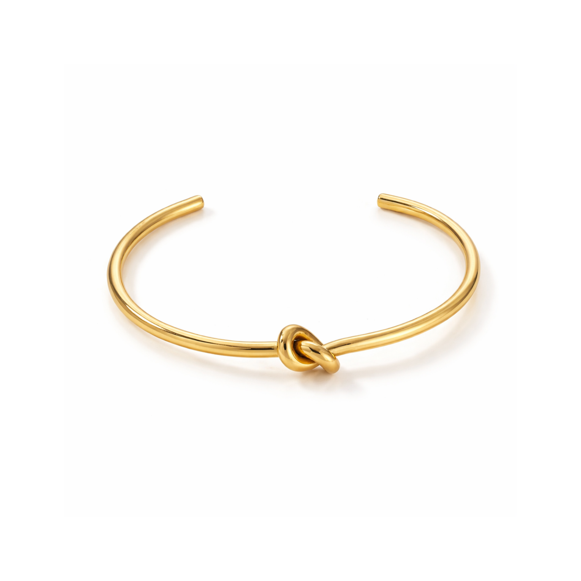 Eloise Knot Gold Bangle