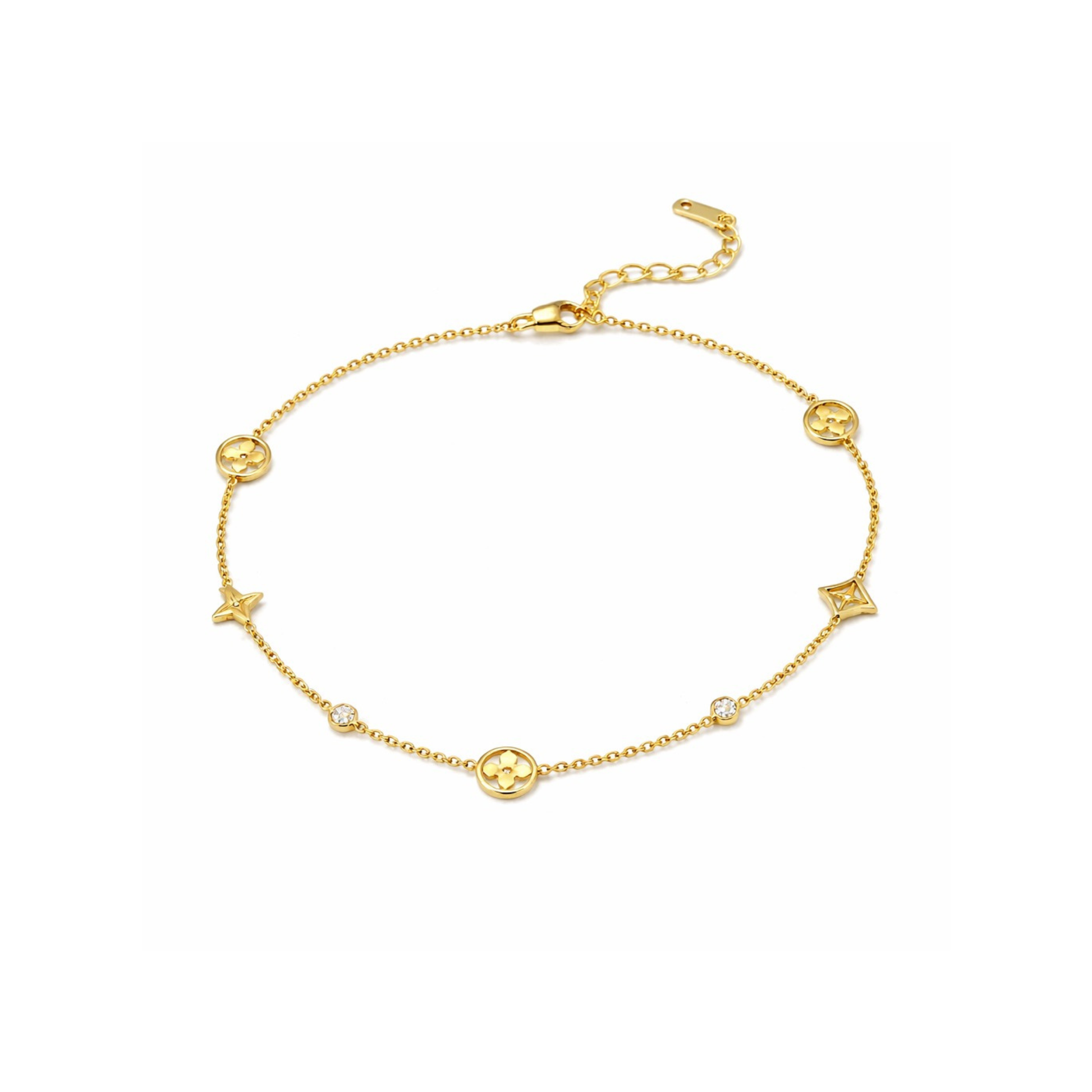 Monroe Alpha Geometry Necklace