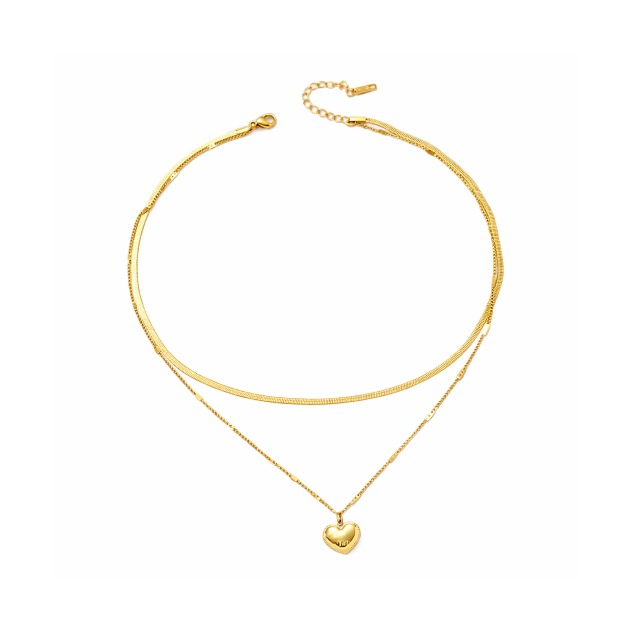 Amora Heart Pendant Necklace