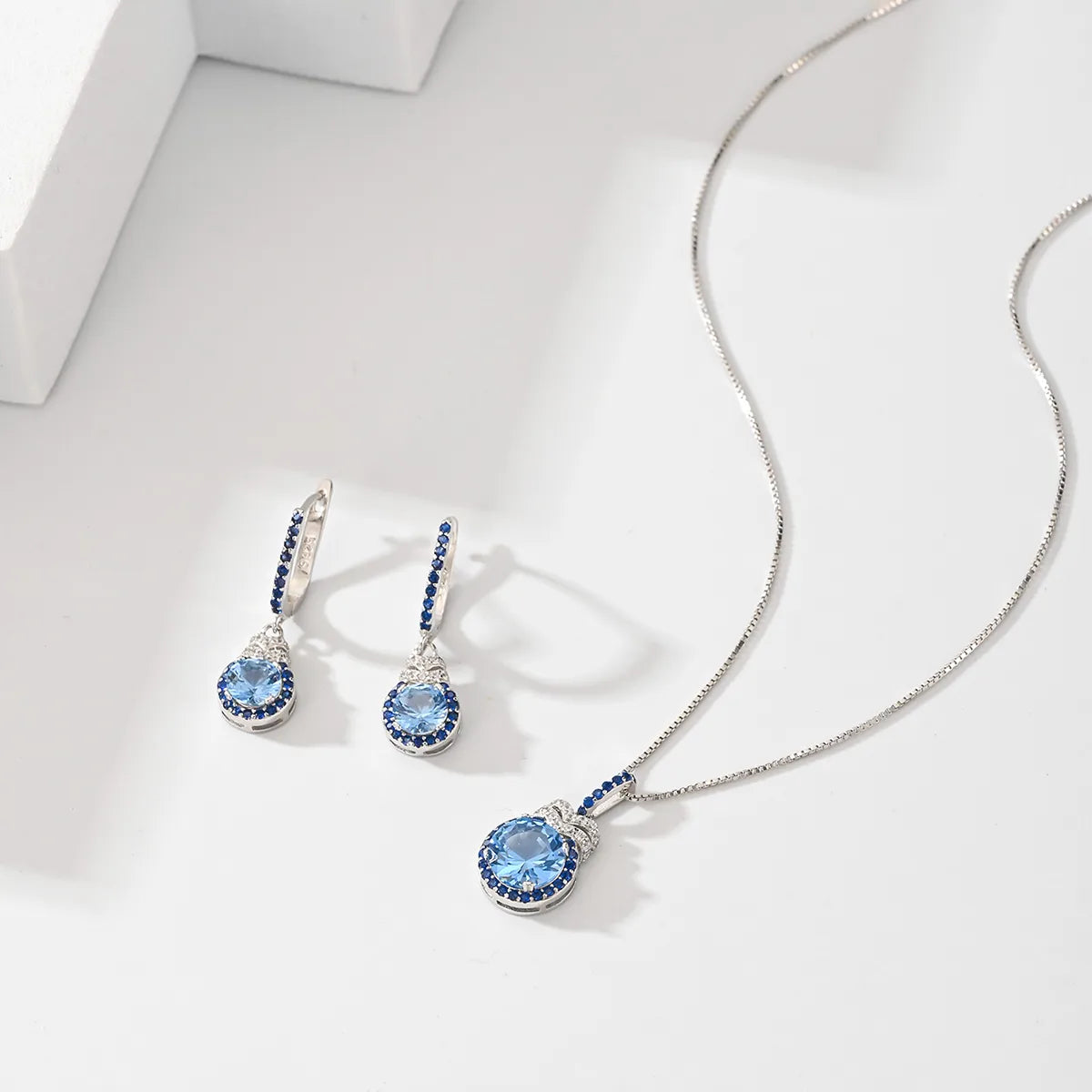 Elysia Floral Zircon Jewelry Set