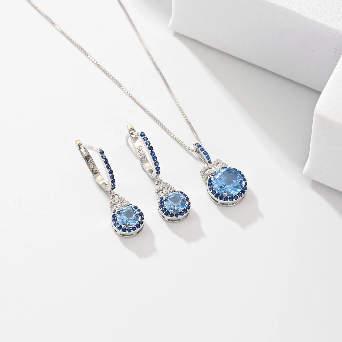 Elysia Floral Zircon Jewelry Set