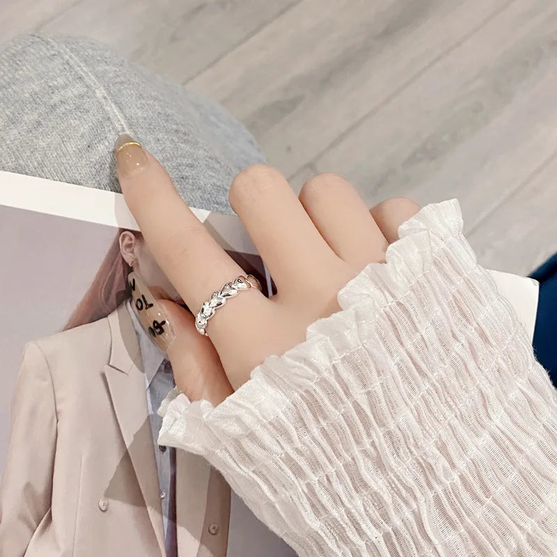 Amora Heart Open Ring