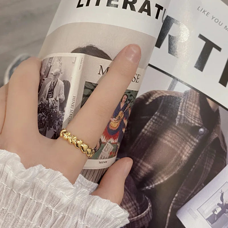 Amora Heart Open Ring