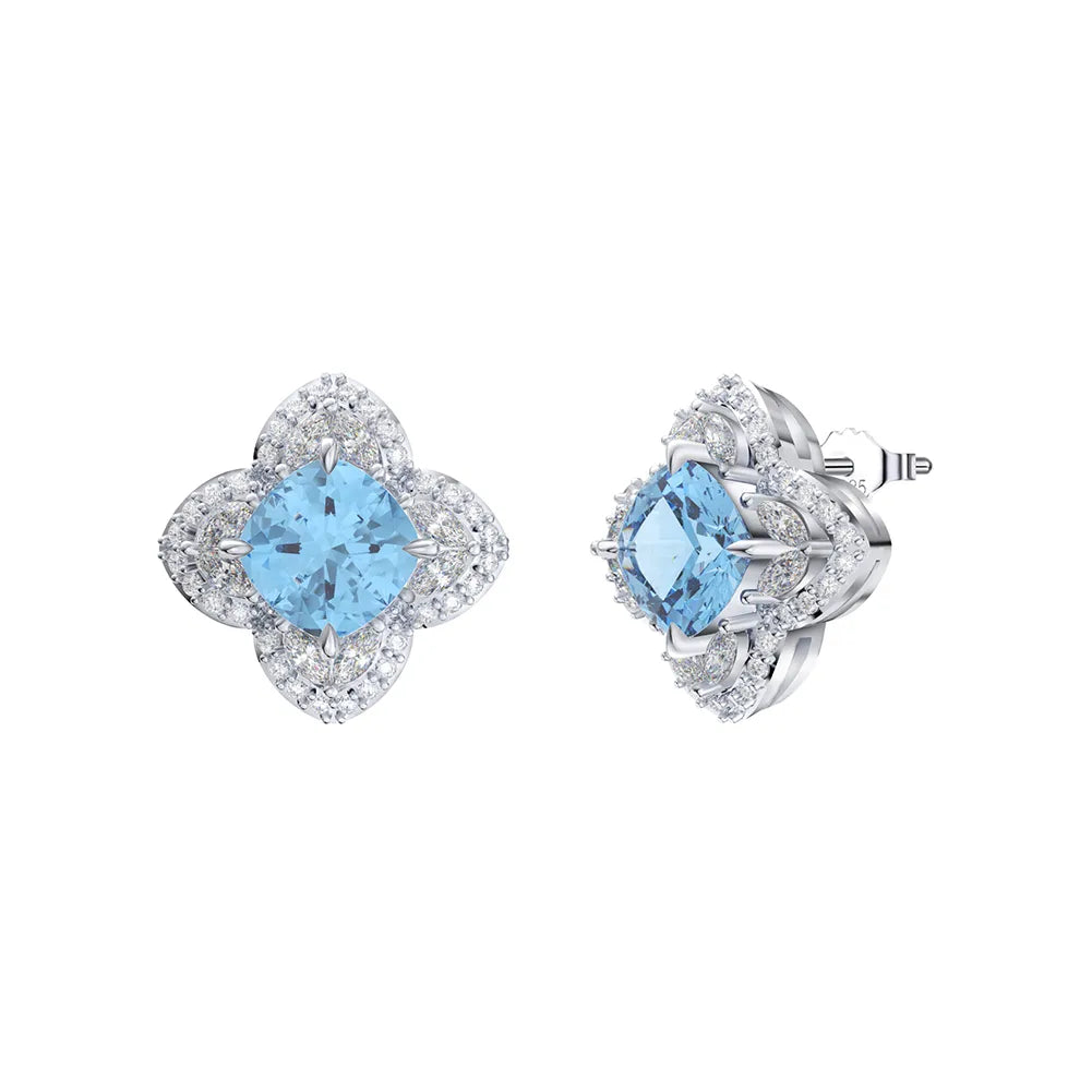 Elowen Four-Leaf Clover Zircon Jewelry Set