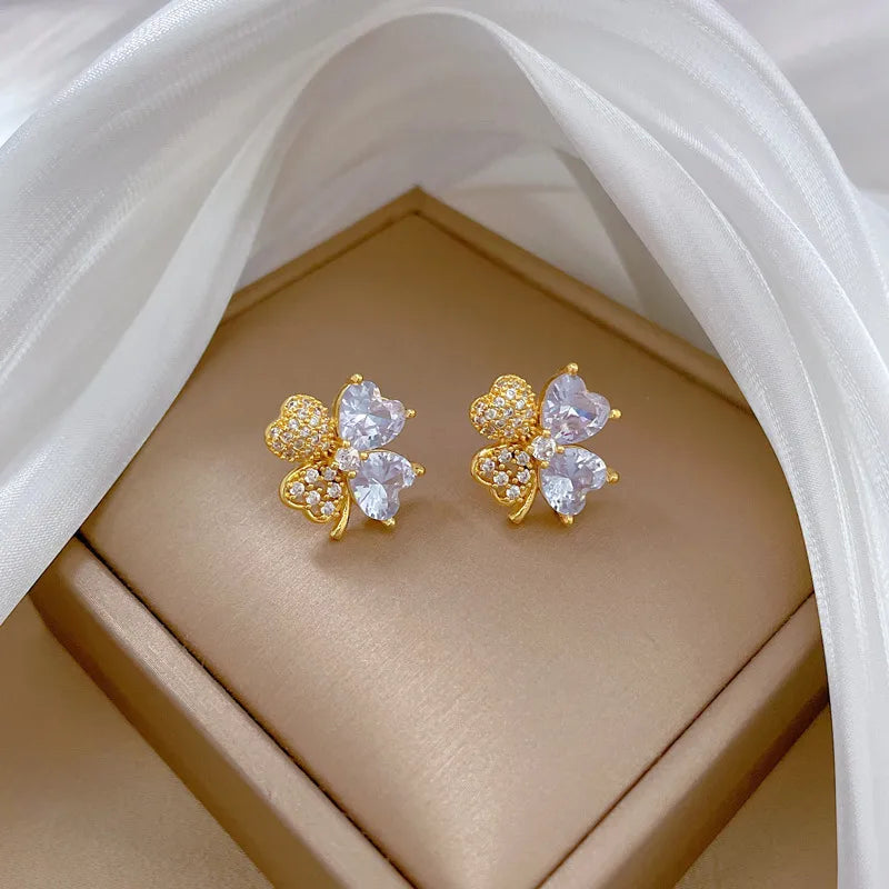 Elowen Four-Leaf Clover Jewelry Set