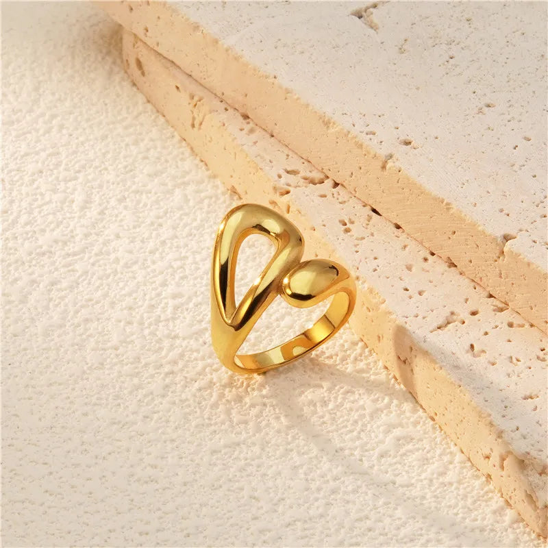 Kael Street Gold Open Ring